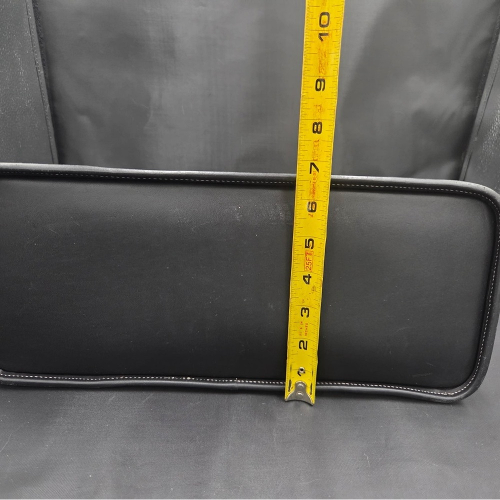 Coach Black and Gray Signature Print with Leather Accents - Picture 4 of 11